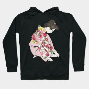 Blooming Beauty - Vintage Geisha Hoodie